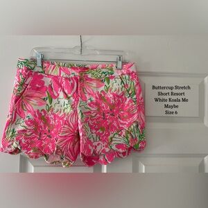 Lilly Pulitzer Buttercup Stretch Shorts